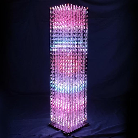 3D Led Cube Kit DIY Electronics Kit (8X8X32RGB-DIY-KIT)