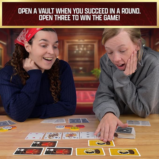 Thames & Kosmos: The Gang - Cooperative Poker Card Game