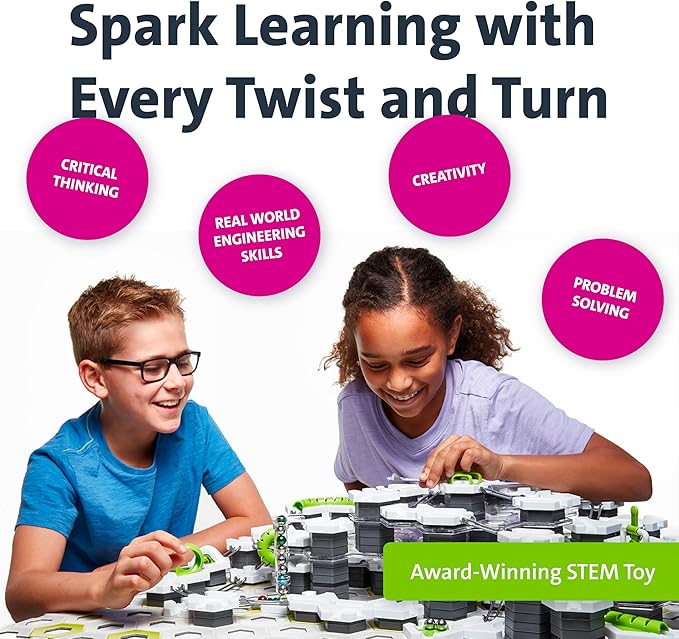 Ravensburger GraviTrax Starter Set - Gravity & Magnetic Marble Game - MESH Accredited STEM Toy for Kids - Brain-Building, Educational Gift - Engages Critical Thinking, Problem Solving - Ages 8+