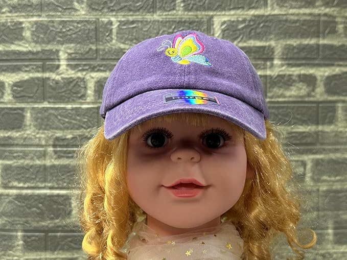 Adjustable Embroidered Animal Baseball Hat for Toddler Kid