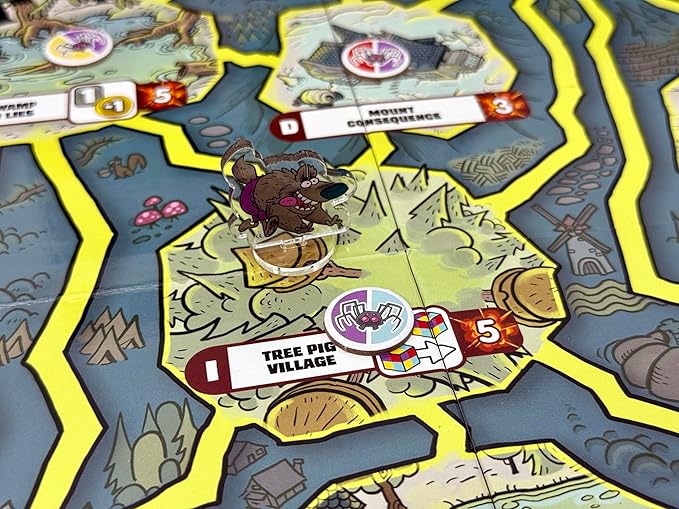 Ham Helsing – Cooperative Monster Adventure Board Game | 1–4 Players, Ages 10+, 60–90 Min | Deck-Crafting with Transparent Cards | Spooky Halloween Theme