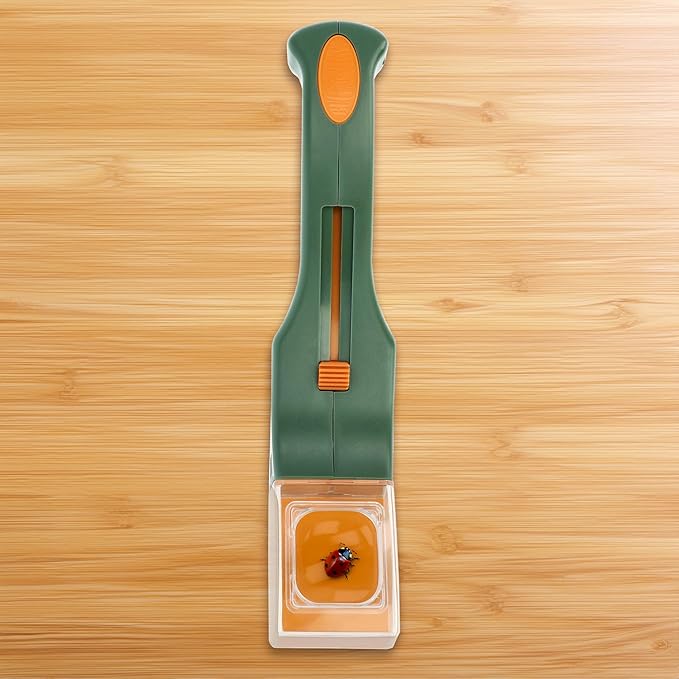 Carson BugView 5X Magnifying Glass Quick-Release Bug Catcher Indoor and Outdoor Tool for Kids or Adults (HU-10)