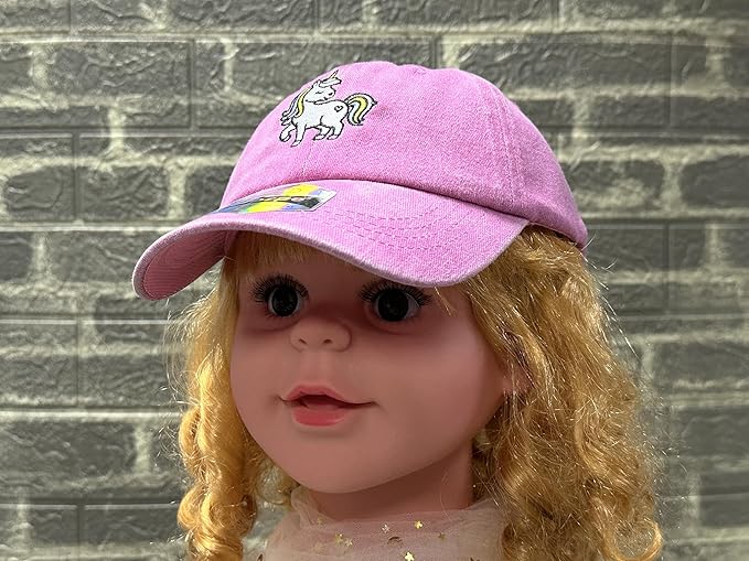 Adjustable Embroidered Animal Baseball Hat for Toddler Kid