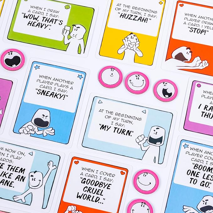 GameHead Foolish Fool, The Goofy Rule Party Game for Families and Parties, Ages 8+, 3-8 Players, Fast Paced 15 Minute Play Time, Fun and Travel Friendly