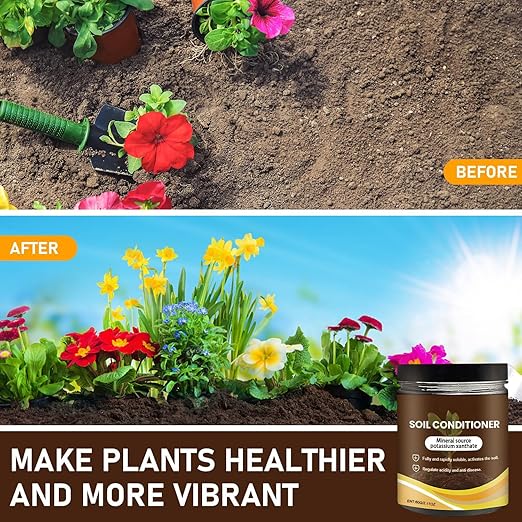 Soil Activators, Organic Soil Activators and Plant Fertilizers, Garden Beds for Cultivation, Potting Mix and Seedling Compost, Promoting Plant Rooting (2 PCS)