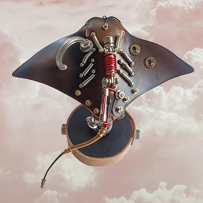 Mechanical Manta Ray 3D Metal Model,DIY Projects Building Kit, Arts & Crafts Adult Hobby Kits for Men,Cool for Birthday(Stingray)