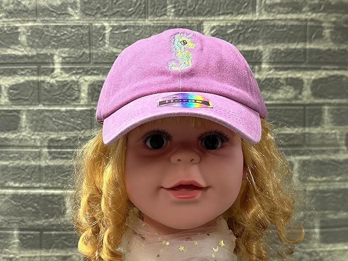 Adjustable Embroidered Animal Baseball Hat for Toddler Kid