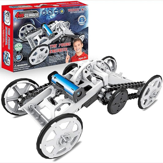 WISHKY STEM Toys, Science Kit for Young Engineer, Stem Projects for Kids Ages 8-12| Mechanical Toys, Ideal Birthday for Boys & Girls Aged 8-14