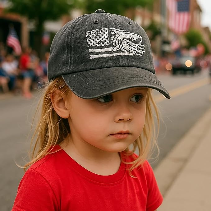 Adjustable Embroidered Animal Baseball Hat for Toddler Kid