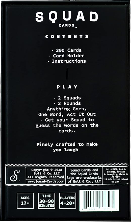 A Party Game for Adults