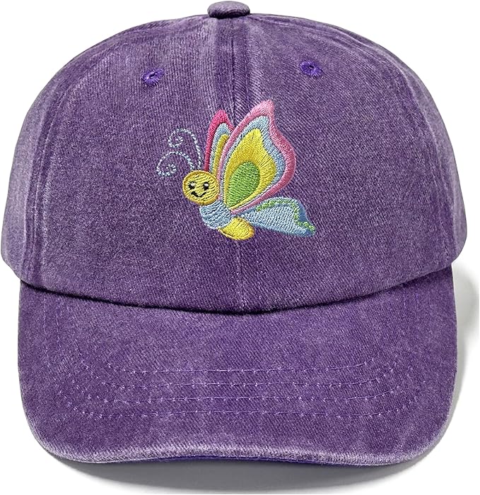 Adjustable Embroidered Animal Baseball Hat for Toddler Kid