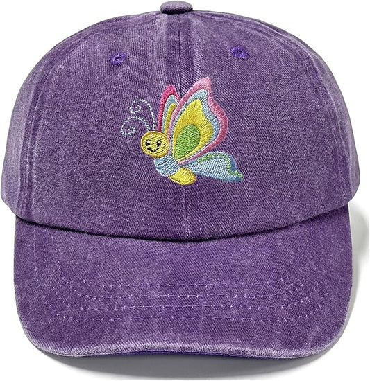 Adjustable Embroidered Animal Baseball Hat for Toddler Kid