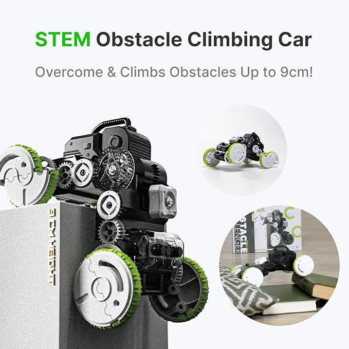 Obstacle Challenger Collins, STEM Educational Robotic Assembly Toy