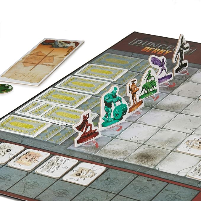 Rabbiteer Dungeon Derby - Family Friendly Strategy Board Game - Standard Edition - 3-6 Players