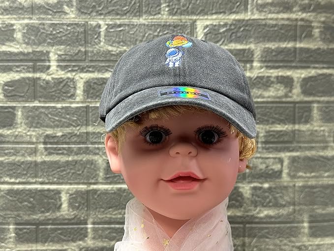 Adjustable Embroidered Animal Baseball Hat for Toddler Kid