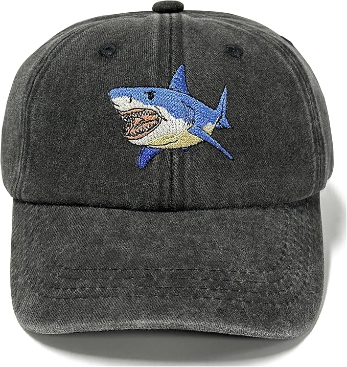 Adjustable Embroidered Animal Baseball Hat for Toddler Kid