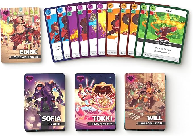 Wiggles 3D One-Hit Heroes – Cooperative Boss Battle Card Game 1–4 Players | Deck-Building | Superhero Co-op Adventure | Ages 10+ | from The Creators of 5-Minute Dungeon