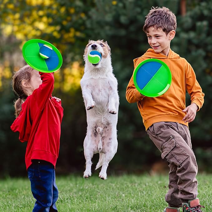EVERICH TOY Upgraded Toss and Catch Ball Game Set, Outdoor Games for Kids Toys, Stocking Stuffers for Family Games, Beach Pool Yard Christmas Toys Birthday Gifts for Boys Girls 3 4 5 6 7 8-12 Year Old