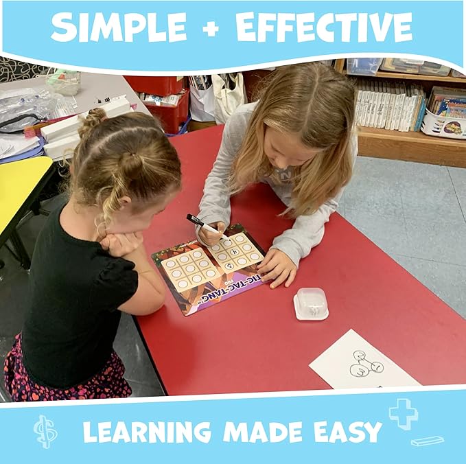 Math PowerPack – 10 Game Learning Kit for Grades K–5 – Build Skills in Numbers, Operations, Money, and More