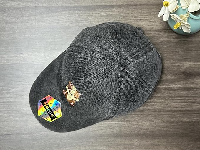 Adjustable Embroidered Animal Baseball Hat for Toddler Kid