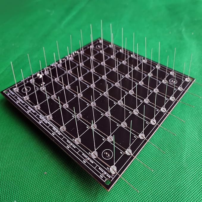 8x8x8 LED Cube DIY Electronic Soldering Project Kit, User Needs to Solder The LED, Displayed Content Can Be Modified [3D8C-BLUE]