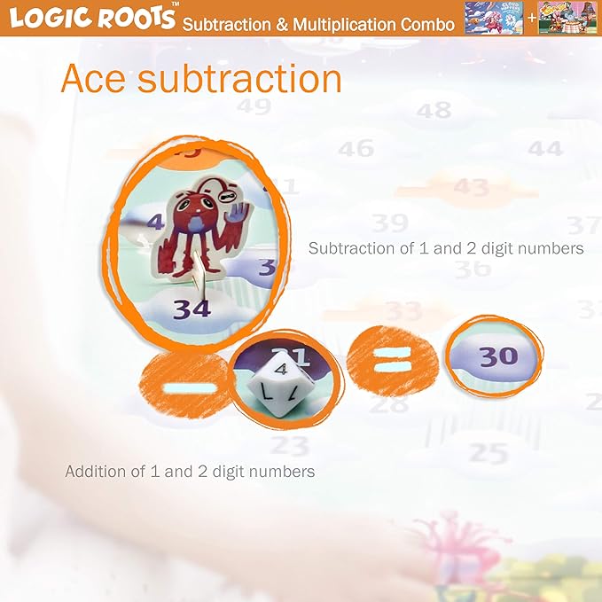 STEM Games for Kids, Learn Multiplication, Addition, Subtraction and Division (Subtraction + Multiplication)