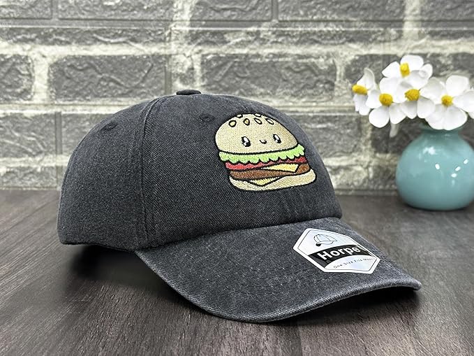 Adjustable Embroidered Animal Baseball Hat for Toddler Kid