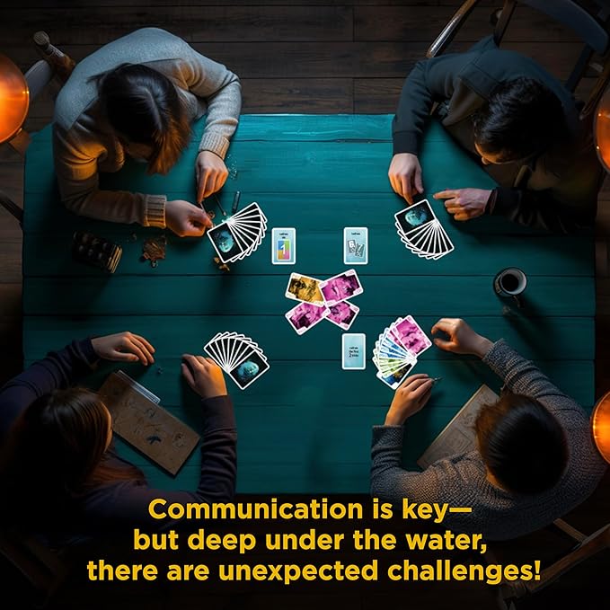 The Crew - Mission Deep Sea | Card Game | Cooperative | 2 to 5 Players | Ages 10+ | Trick-Taking | 32 Levels of Difficulty | Endless Replayability
