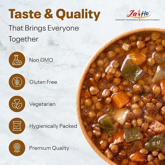 Jai Ho Certified Organic Kala Chana Whole 4 lb | Black Chick Peas | USDA Organic | Non-GMO | Chemical-Free | Premium Quality Kosher | 4 Lb (Kala Chana (Black Chick Peas))