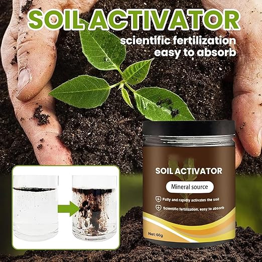 Soil Activators, Organic Soil Activators and Plant Fertilizers, Garden Beds for Cultivation, Potting Mix and Seedling Compost, Promoting Plant Rooting (2 PCS)