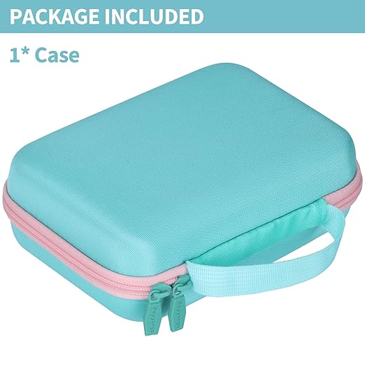 Case Compatible with SCRIB3D P1 Advanced / 3Doodler PRO / 3Doodler Flow / MYNT3D Super Professional Printing / PIKA3D PRO 3D Printing Pen (Teal + Pink)