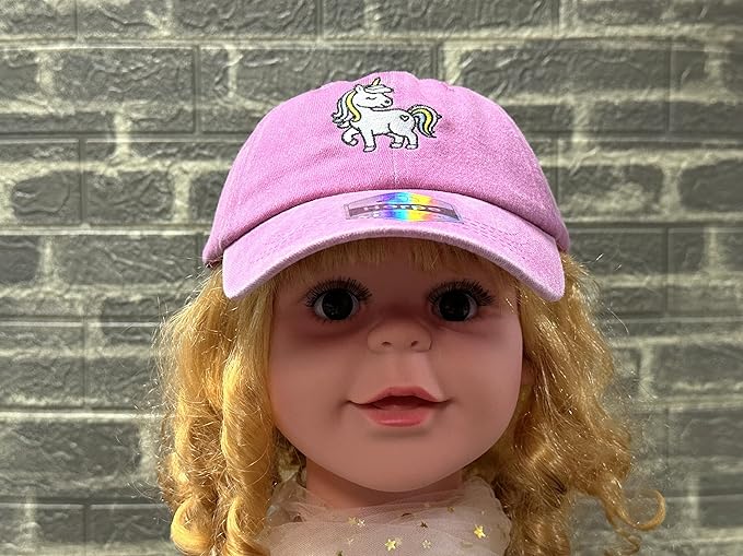 Adjustable Embroidered Animal Baseball Hat for Toddler Kid
