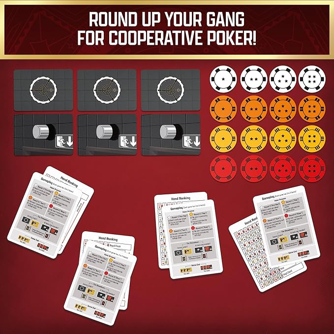 Thames & Kosmos: The Gang - Cooperative Poker Card Game