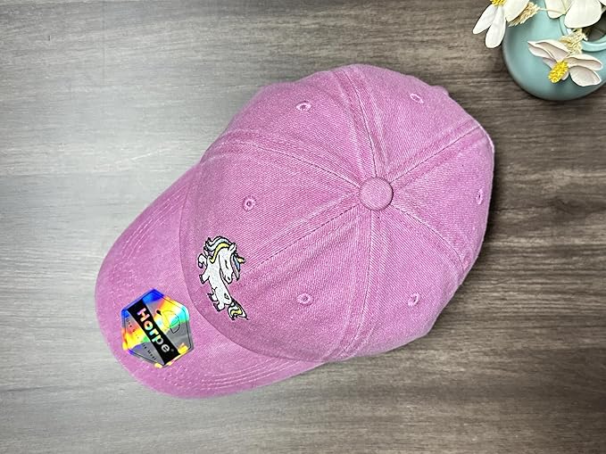 Adjustable Embroidered Animal Baseball Hat for Toddler Kid