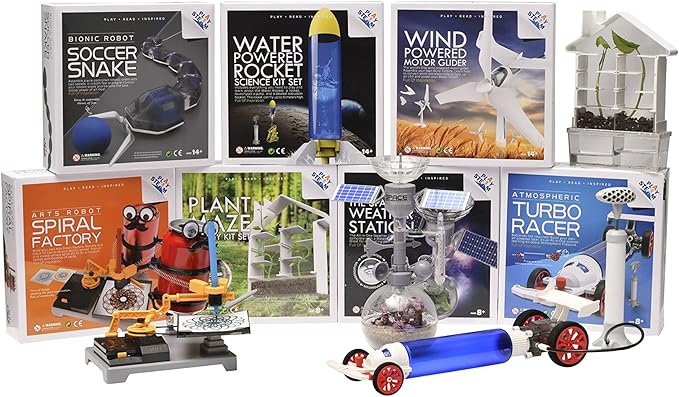 PLAYSTEM Space Weather Station Water Cycle Simulation Learning Kit-Climate Change, Global Warming, Lab - STEM Toys Educational Gift for Kids & Teens, Girls & Boys