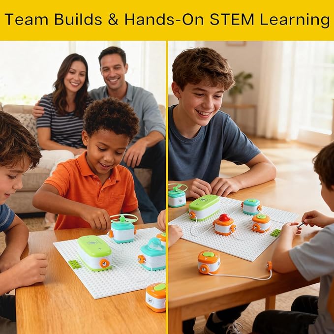 STEM Toys Science Kits for Kids, Electronics Exploration Kit with 168 Projects and Circuits Logical Gates Learning Booklet, Educational Birthday Gifts for Kids 8+
