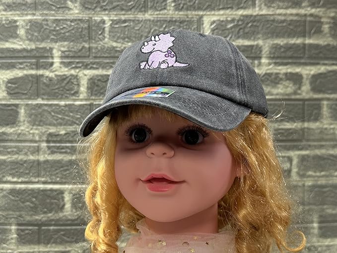 Adjustable Embroidered Animal Baseball Hat for Toddler Kid