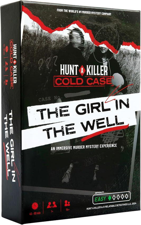 Hunt A Killer: Cold Case: Girl in The Well, an Immersive True Crime Experience for Fans of Criminal Minds and Forensic Files, A Perfect Mystery Game Idea, for Ages 14+