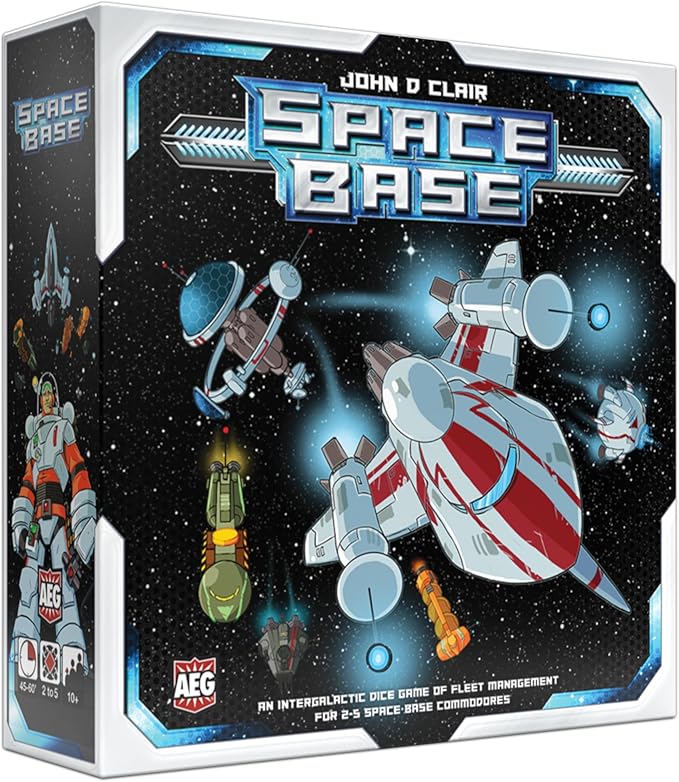 AEG Space Base | Space Exploration Engine Building Interactive Family Dice Game | Blend of Strategy & Luck | Easy to Learn | 2-5 Players | Ages 10+