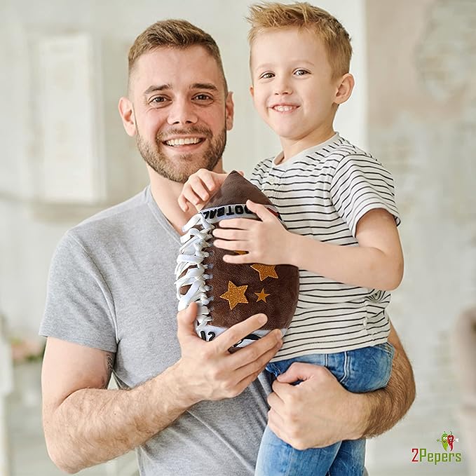 Make Your Own American Football Pillow, Football Gifts for Boys and Girls Ages 3 4 5 6 7 8 9 10 Years and Up, DIY Arts and Crafts Kit for Kids, Sports Present, Boys Toys