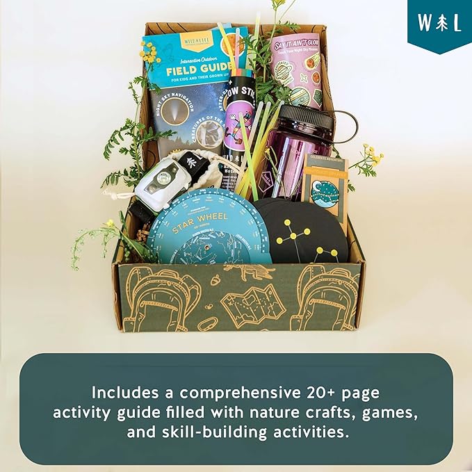 Nightquest Voyager Stargazing & Nocturnal Nature Exploration Kit | Outdoor Adventure Set for Kids & Families | Learn Constellations, Observe Wildlife & Explore The Night | STEM Discovery Gift