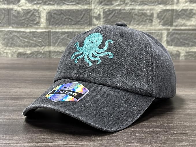 Adjustable Embroidered Animal Baseball Hat for Toddler Kid