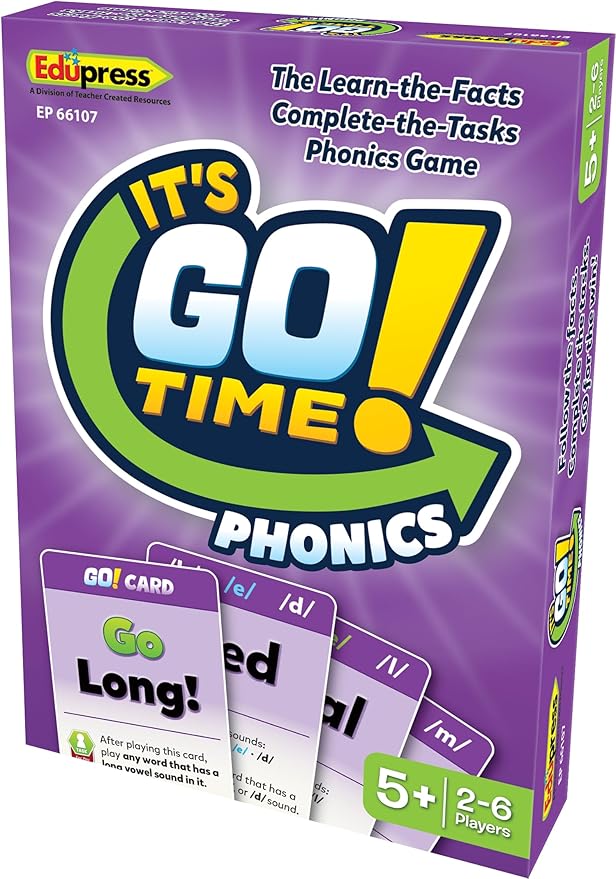 It’s GO Time! Game: Phonics (EP66107)