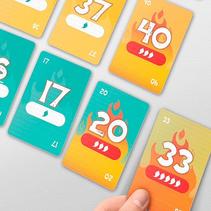 Beat The Heat Game | Family Party Card Game for Kids and Adults | Ages 8+ | 2 to 10 Players | 20 Mins. | Easy to Learn Strategy Card Games for Groups | Christmas Stocking Stuffers