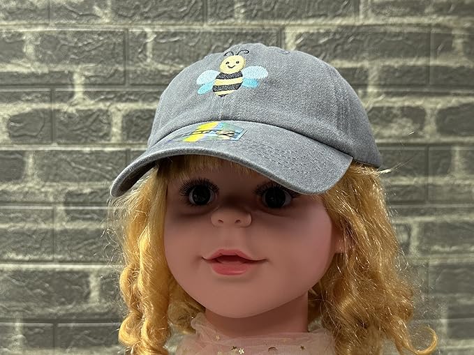 Adjustable Embroidered Animal Baseball Hat for Toddler Kid