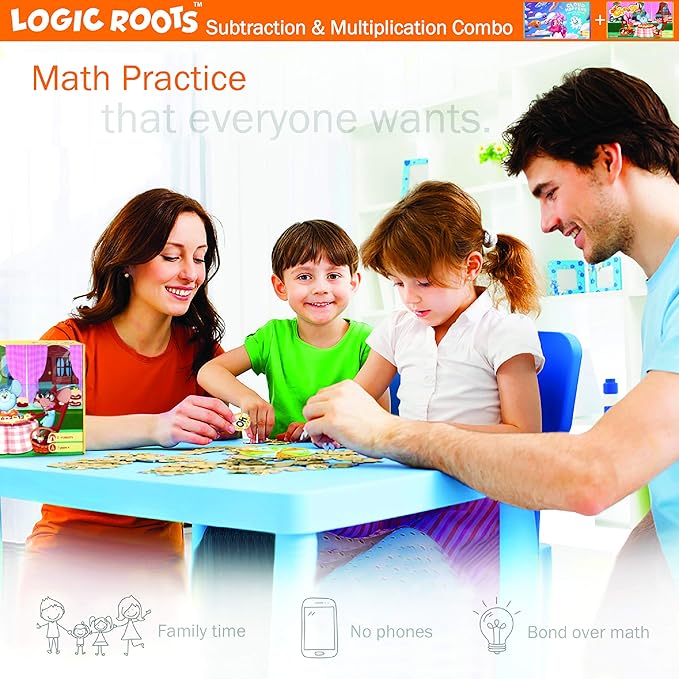 STEM Games for Kids, Learn Multiplication, Addition, Subtraction and Division (Subtraction + Multiplication)