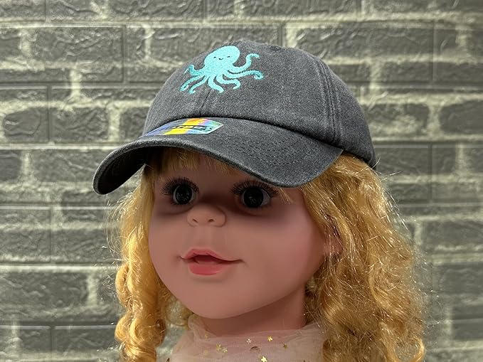 Adjustable Embroidered Animal Baseball Hat for Toddler Kid