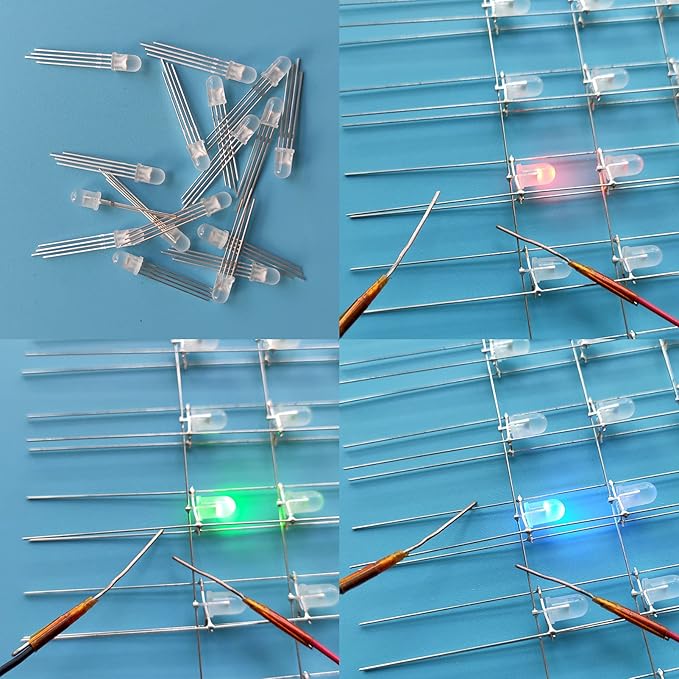 3D Led Cube Kit DIY Electronics Kit (3D8RGB-DIY-KIT)