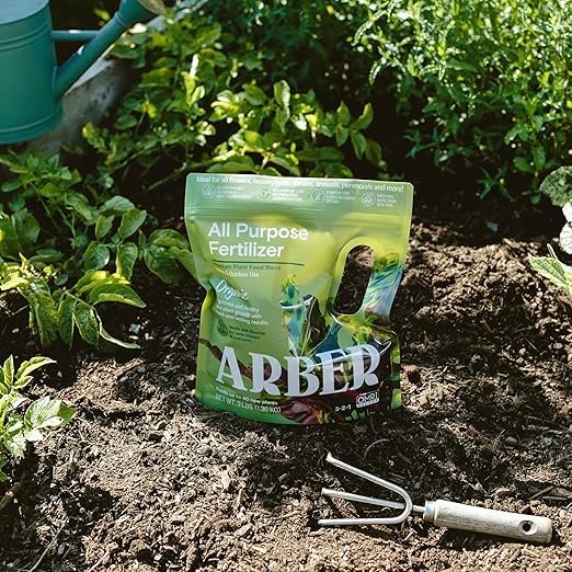 All-Purpose Granular Fertilizer – 4 Pack, 4 lb Total | Organic-Based Plant Food for Vegetables, Flowers, Shrubs & Lawn | Slow-Release Nutrients Boost Growth, Root Strength & Soil Health for Gardening