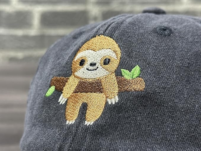 Adjustable Embroidered Animal Baseball Hat for Toddler Kid